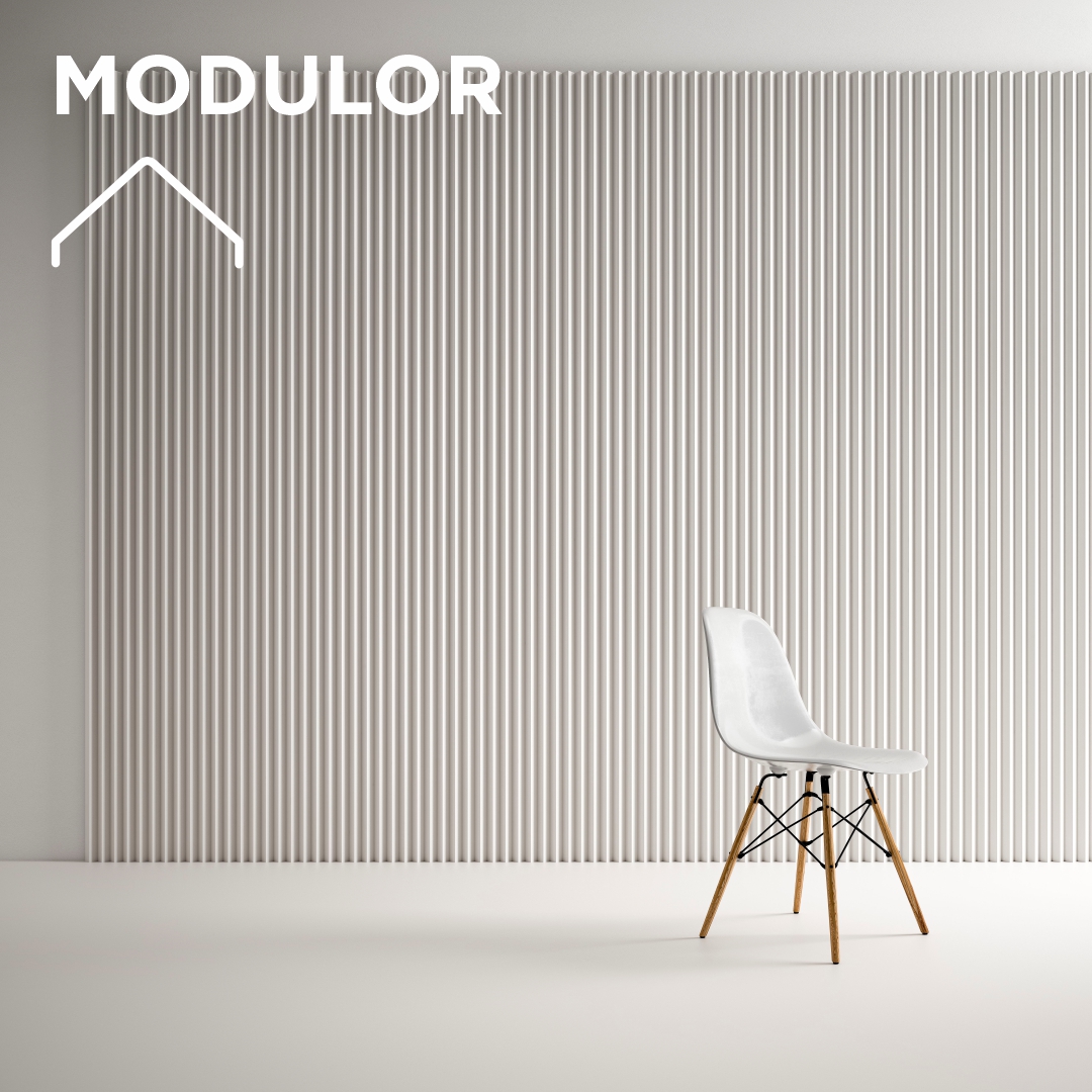 Doghe Modulor 43 Atelier Casabella profilo 3D spesso in legno massello — Mercuri Design