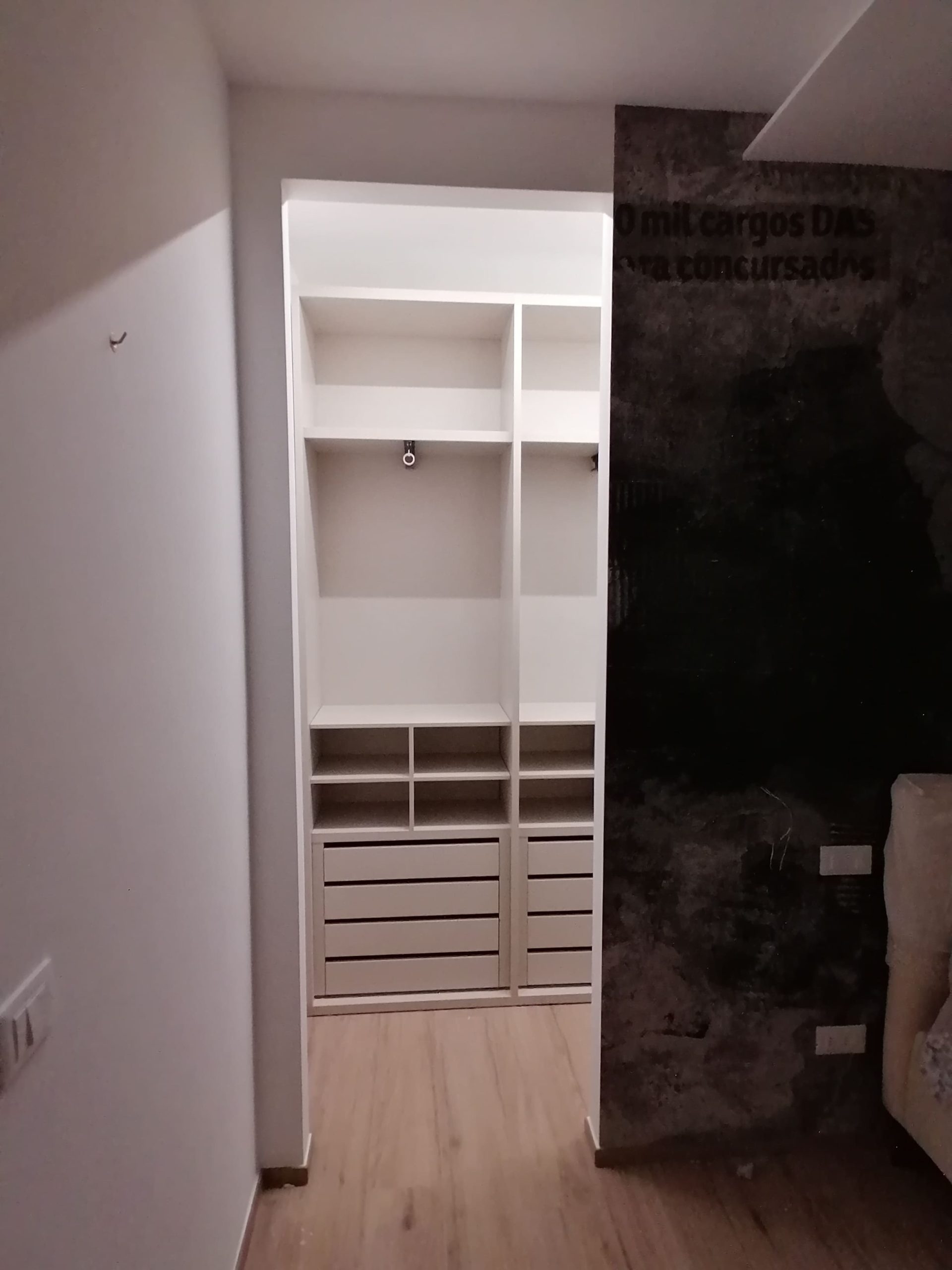 Cabina Armadio senza Ante Cabina Armadio con profondità ridotta | Mercuri Design